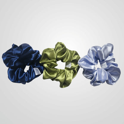 3-Pack Large Satin Scrunchies