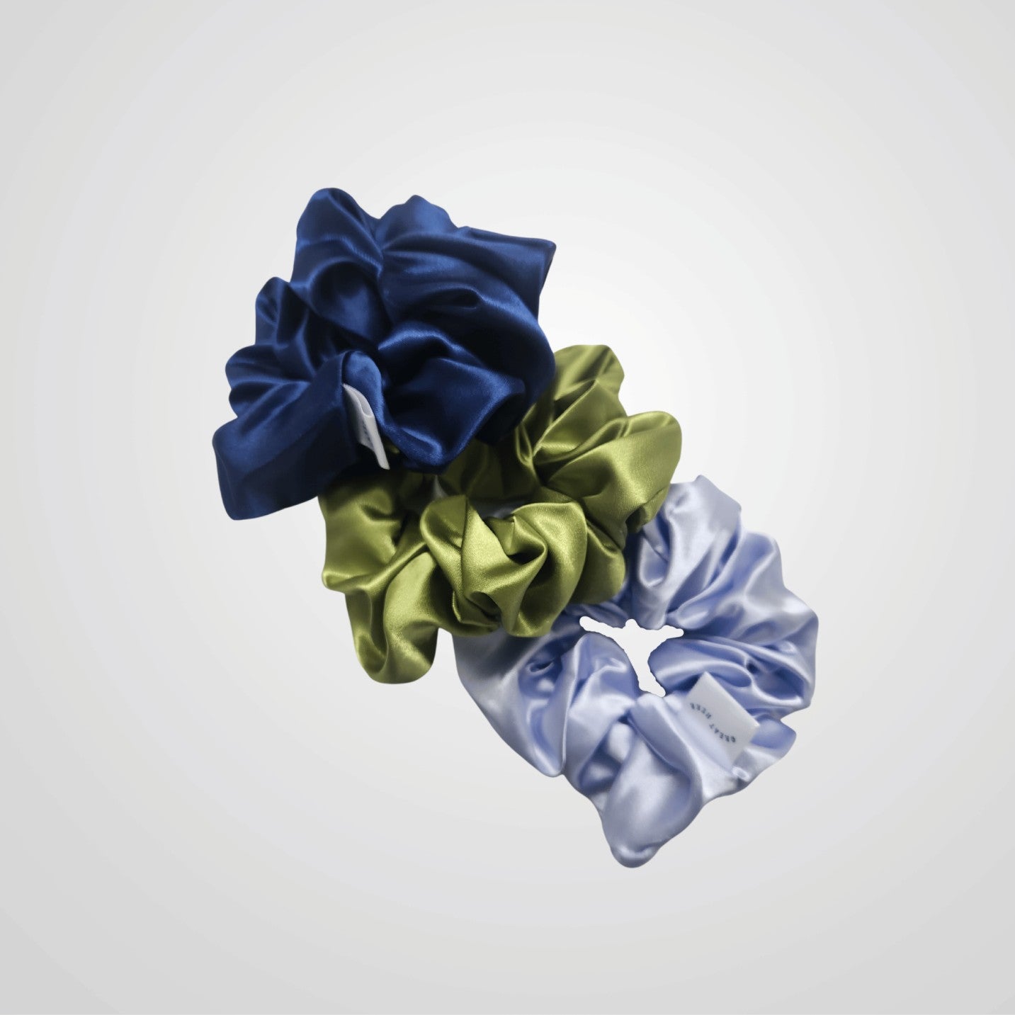 3-Pack Large Satin Scrunchies